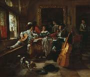 The Family Concert (1666) by Jan Steen, Jan Steen